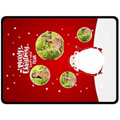 xmas - Fleece Blanket (Large)