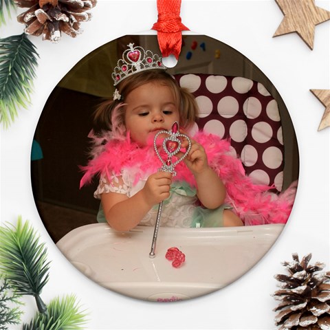 Everly Princess Ornament By Nicole Winkler Front