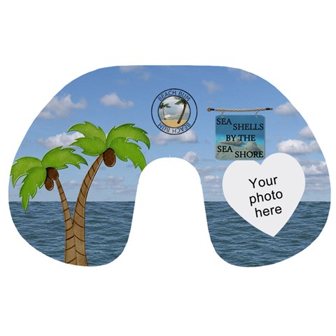 Tropical Travel Neck Pillow By Lil Back