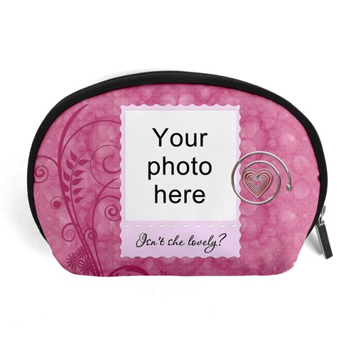 Pretty Pink Accessory Pouch By Lil Front