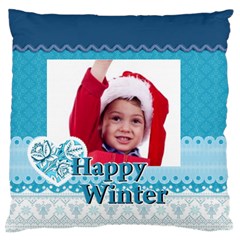 xmas - Large Cushion Case (One Side)