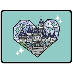 DIAMOND2 - Fleece Blanket (Large)