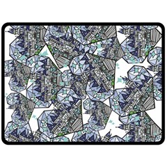 DIAMOND - Fleece Blanket (Large)