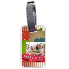 Snow - Luggage Tag (one side)