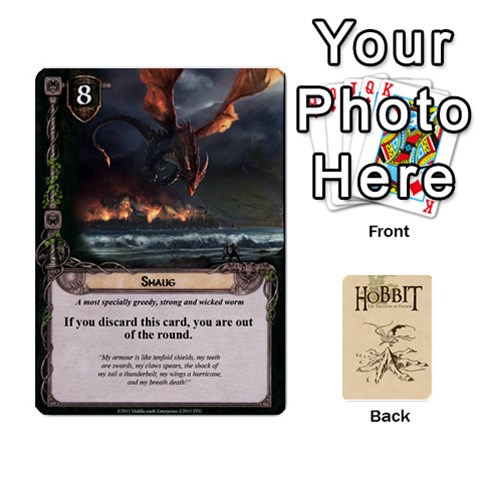 Hobbit Love Letter Retheme 3 Decks By Aaron Lambert Front - Heart4