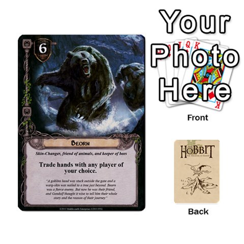 Hobbit Love Letter Retheme 3 Decks By Aaron Lambert Front - Diamond5