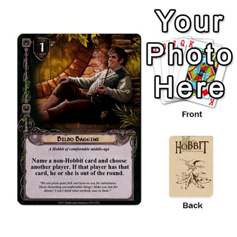 Hobbit Love Letter Retheme 3 Decks By Aaron Lambert Front - Spade6