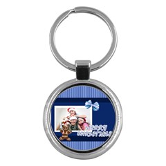 merry christmas - Key Chain (Round)