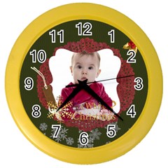 xmas - Color Wall Clock