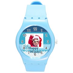 xmas - Round Plastic Sport Watch (M)