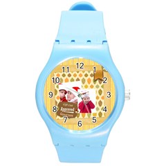 xmas - Round Plastic Sport Watch (M)