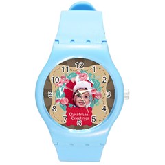 xmas - Round Plastic Sport Watch (M)