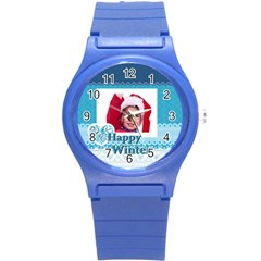 xmas - Round Plastic Sport Watch (S)