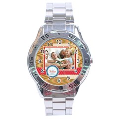 xmas - Stainless Steel Analogue Watch