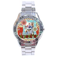 xmas - Stainless Steel Analogue Watch