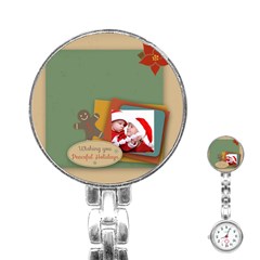 xmas - Stainless Steel Nurses Watch