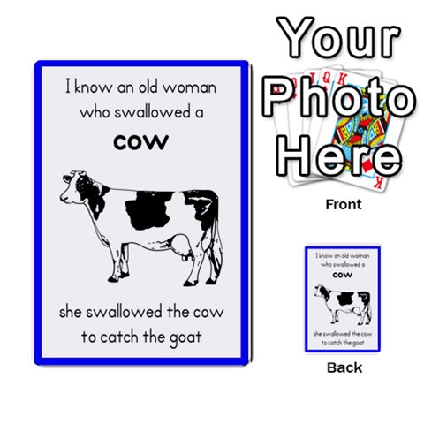 I Know An Old Woman Card Game By Rob Harper Front 5