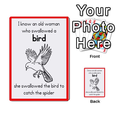 I Know An Old Woman Card Game By Rob Harper Front 44