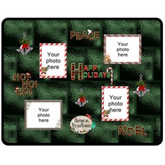 Happy Holidays Medium Fleece Blanket - Fleece Blanket (Medium)