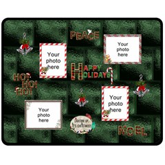 Happy Holidays Medium Fleece Blanket - Fleece Blanket (Medium)