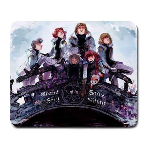 Stand Still, Stay Silent Mousepad By Matthew Thom Front