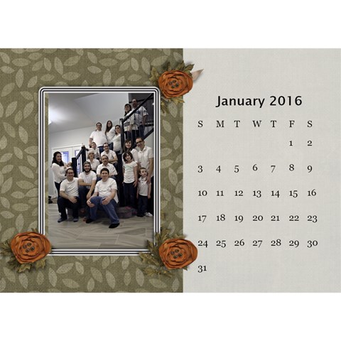 2016 Calendar By Mike Anderson Jan 2016