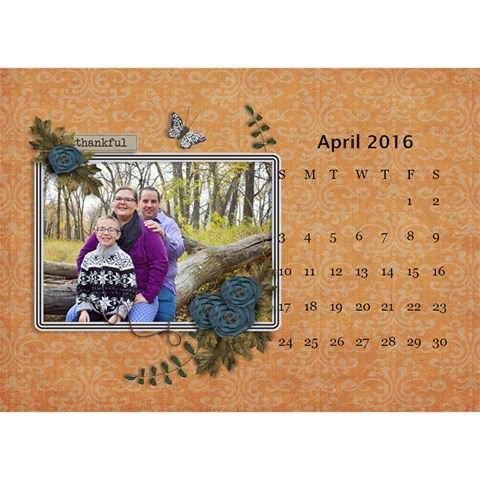 2016 Calendar By Mike Anderson Apr 2016