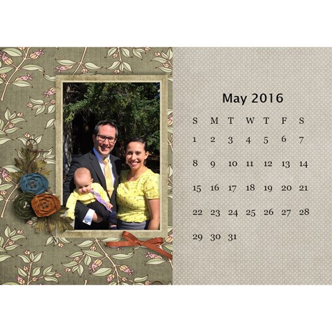 2016 Calendar By Mike Anderson May 2016
