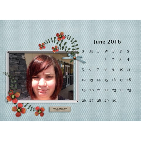 2016 Calendar By Mike Anderson Jun 2016