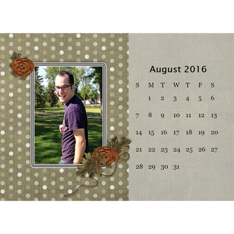2016 Calendar By Mike Anderson Aug 2016