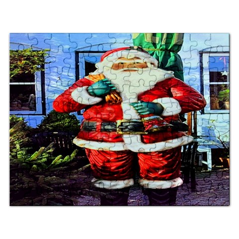 Santa Claus Puzzell By Pamela Sue Goforth Front