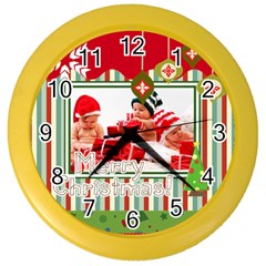 xmas - Color Wall Clock