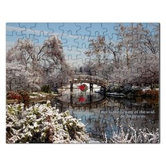Love is the bueaty of the soul: Puzzle - Jigsaw Puzzle (Rectangular)