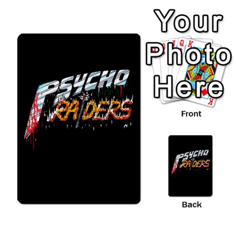 Psycho Raiders V1 By Mark Chaplin Back