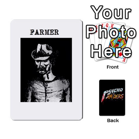 Jack Psycho Raiders V1 By Mark Chaplin Front - SpadeJ