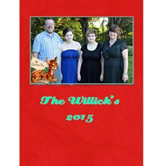 familychristmascard - Greeting Card 4.5  x 6 