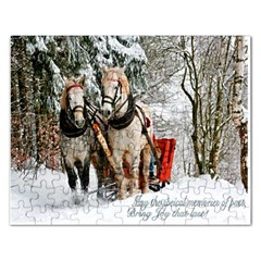 joy that last horse slay ! Puzzell - Jigsaw Puzzle (Rectangular)