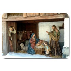  jeusu christ Birth : Door Mat - Large Doormat