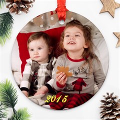 xmas 2015 Adam - Ornament (Round)