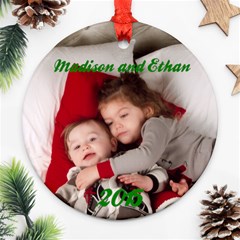 xmas 2015 Gordon(2) final - Ornament (Round)