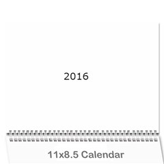 2016 Calendar - Wall Calendar 11  x 8.5  (12-Months)