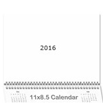 2016 Calendar - Wall Calendar 11  x 8.5  (12-Months)