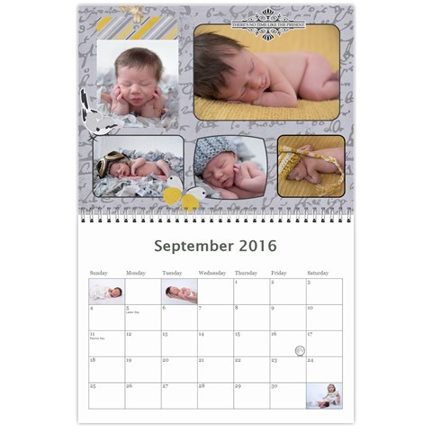 Grandma Groubert s Calendar 2016 B By Summer Sep 2016