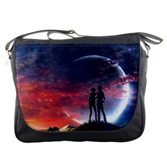 Moon Messenger Bag