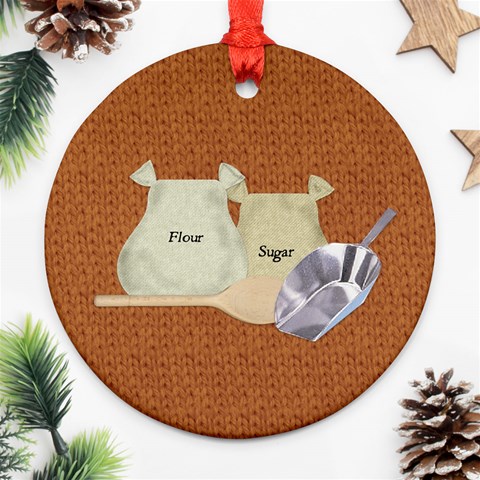 Cookie Ornament 2 By Lisa Minor Back