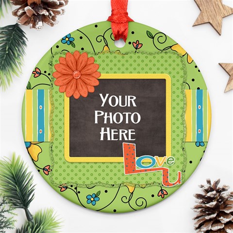 Fanciful Fun Ornament By Lisa Minor Front