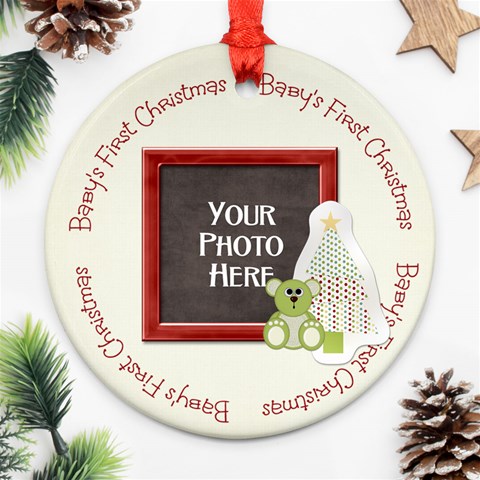 Baby s First Christmas  By Lisa Minor Front