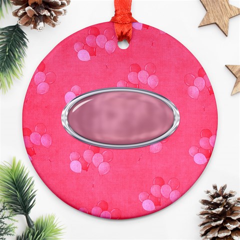Baby Girl Ornament By Lisa Minor Back
