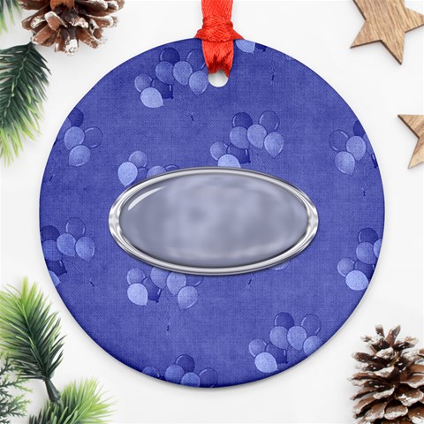 Baby Boy Ornament By Lisa Minor Back
