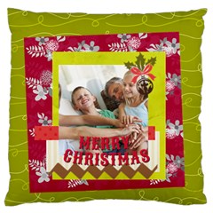 xmas - Standard Premium Plush Fleece Cushion Case (Two Sides)